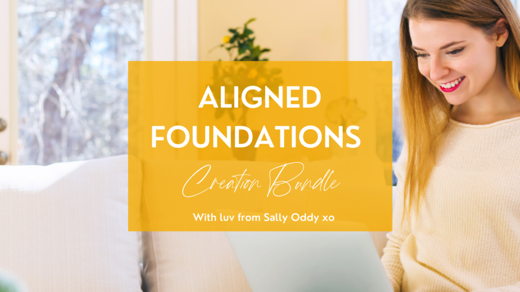 Aligned Foundations Creation with Sally Oddy