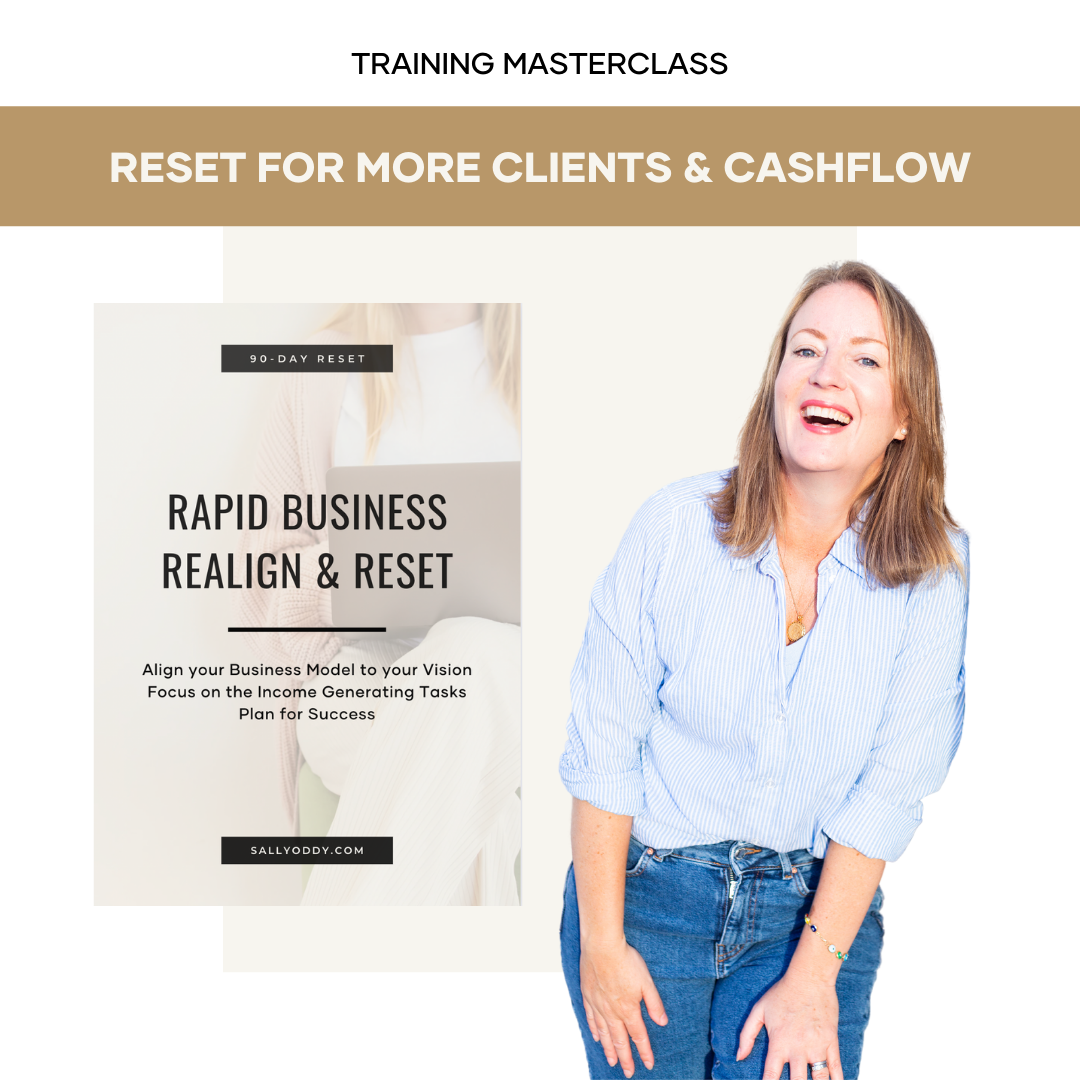 rapid business reset with sally oddy