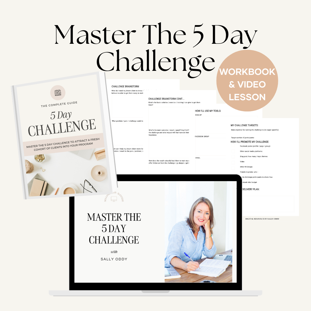 MASTER THE 5 DAY CHALLENGES